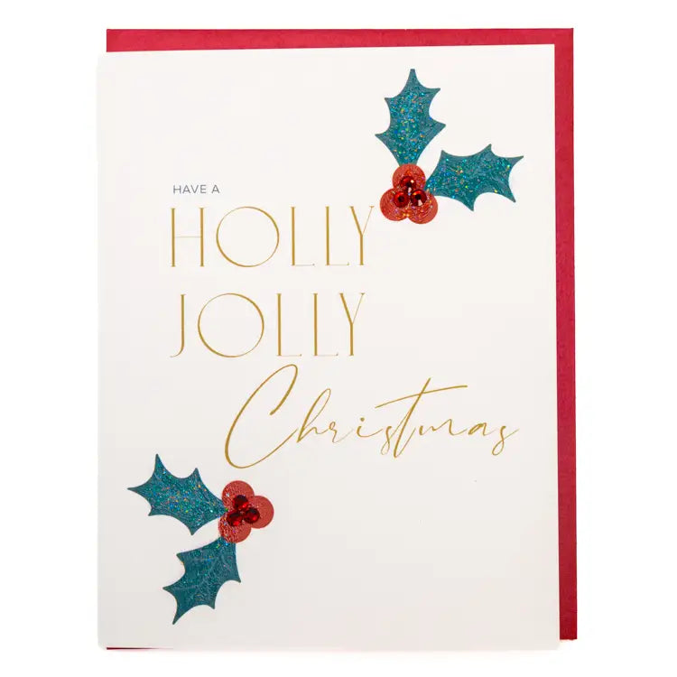 Holly Jolly Christmas Card
