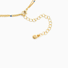 Load image into Gallery viewer, Layered Sea Life Marine Blue Fish Charm Necklace

