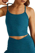 Load image into Gallery viewer, Spacedye Slim Racerback Cropped Tank
