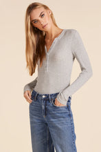 Load image into Gallery viewer, Long Sleeve Fitted Henley
