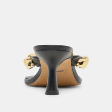 Load image into Gallery viewer, Daksie Heels Black Leather
