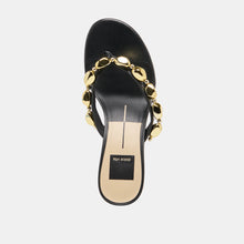 Load image into Gallery viewer, Daksie Heels Black Leather
