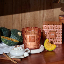 Load image into Gallery viewer, Spiced Pumpkin Latte Candle 3 Wick Candle
