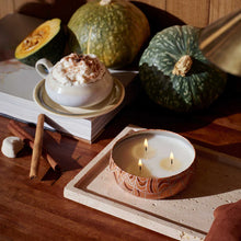 Load image into Gallery viewer, Spiced Pumpkin Latte Tin Candle
