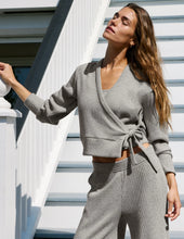 Load image into Gallery viewer, Rest Day Waffle Wrap Pullover
