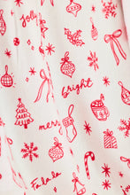 Load image into Gallery viewer, Femme de Noel Holiday Print 3-Piece PJ Set
