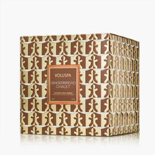 Load image into Gallery viewer, Gingerbread Chalet 3 Wick Candle
