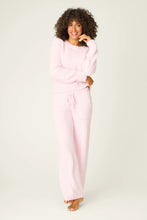 Load image into Gallery viewer, Bundle Up Boucle Pink Long Sleeve Top
