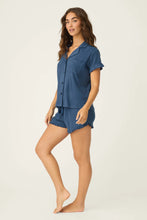 Load image into Gallery viewer, *Pre Order* Pointelle Essentials Deep Sea 3-Piece Shorts Set
