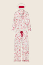 Load image into Gallery viewer, Femme de Noel Holiday Print 3-Piece PJ Set
