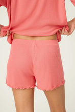 Load image into Gallery viewer, Textured Essentials Sunset Rose Shorts
