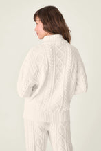Load image into Gallery viewer, Long Sleeve Cable Crew Lounge
