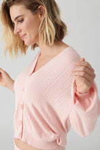 Load image into Gallery viewer, Sweetheart Pointelle Cardigan
