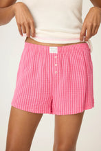 Load image into Gallery viewer, Back From the Beach Striped Gauze Shorts

