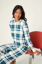 Load image into Gallery viewer, Cozy Life Plaid Velour Thermal Long Sleeve
