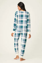 Load image into Gallery viewer, Cozy Life Plaid Velour Thermal Long Sleeve
