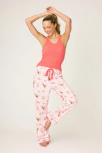 Load image into Gallery viewer, Tini Time Drink Print Flannel Pants
