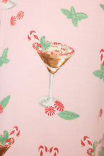 Load image into Gallery viewer, Tini Time Drink Print Flannel Pants
