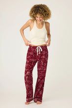 Load image into Gallery viewer, Hold Your Horses Western Print Flannel Pants
