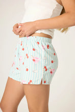 Load image into Gallery viewer, Ma Cherie Cherry Print Flannel Shorts
