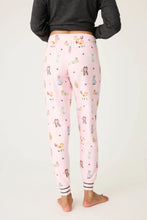 Load image into Gallery viewer, Feline Spooky Halloween Cat Print Banded Pant

