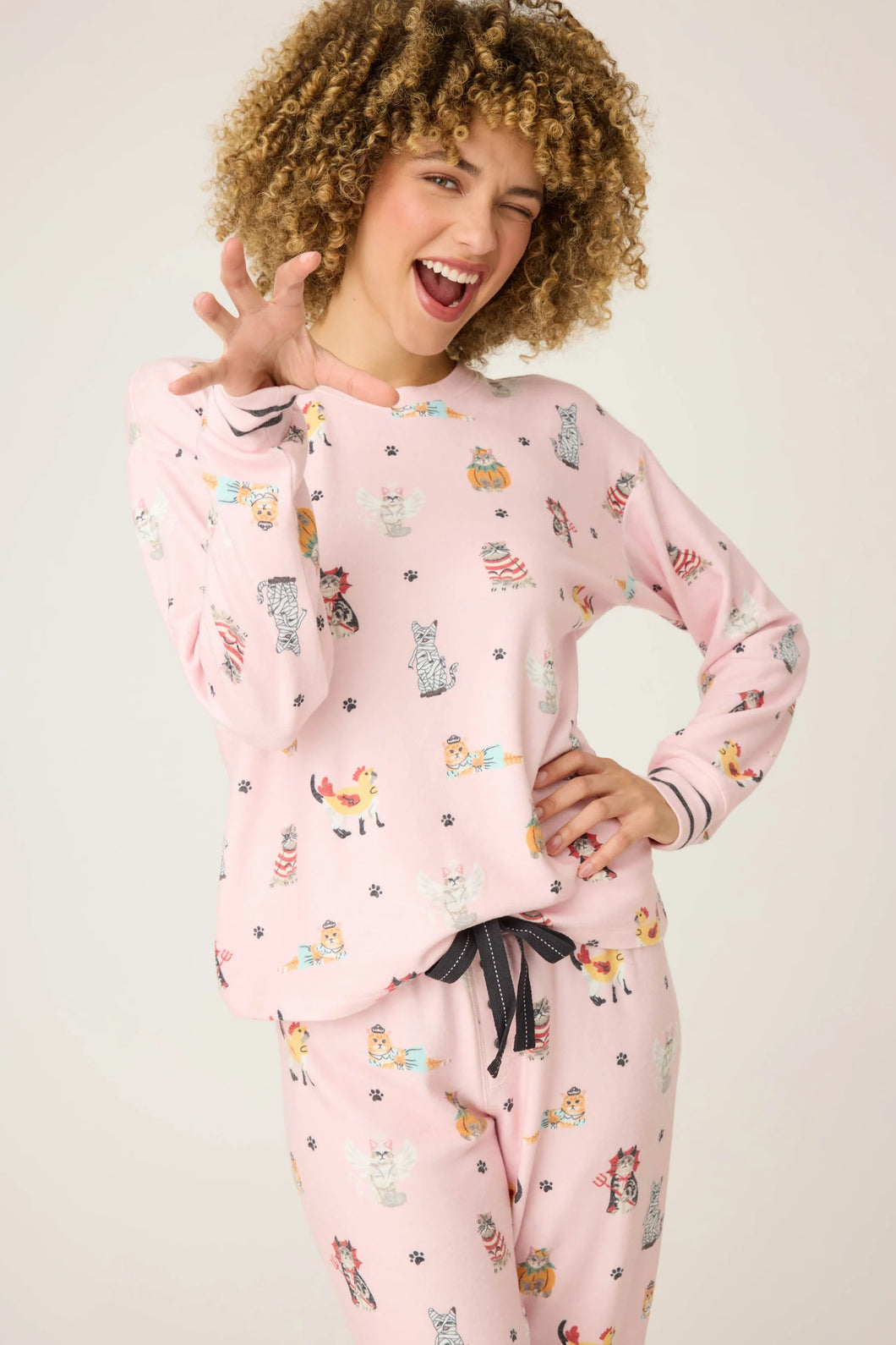 *Pre Order* Feline Spooky Long Sleeve Top