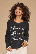 Load image into Gallery viewer, Merrier With A Martini Snuggle Sweater
