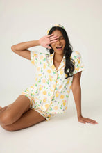Load image into Gallery viewer, Mimosa Me Drink Print 3-piece PJ Set
