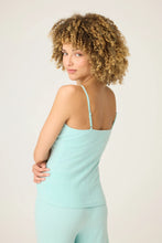 Load image into Gallery viewer, Pointelle Essentials Solid Mint PJ Set
