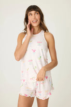 Load image into Gallery viewer, Pretty Punch Cocktail Print Racerback Tank Top
