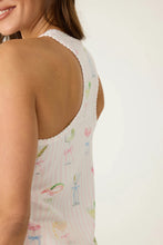 Load image into Gallery viewer, Pretty Punch Cocktail Print Racerback Tank Top
