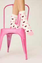 Load image into Gallery viewer, Key To My Heart Crew Socks
