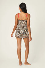 Load image into Gallery viewer, Holiday Dreams Leopard Print Shorts Set
