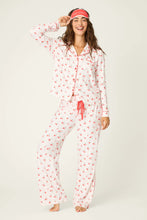 Load image into Gallery viewer, Valentine's Day Cherry Print 3-Piece PJ Set
