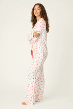 Load image into Gallery viewer, Valentine's Day Cherry Print 3-Piece PJ Set
