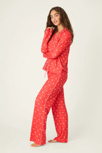 Load image into Gallery viewer, Valentine's Day Tiny Hearts Print 3-Piece PJ Set
