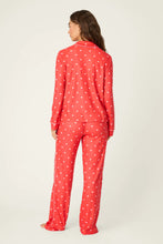 Load image into Gallery viewer, Valentine's Day Tiny Hearts Print 3-Piece PJ Set
