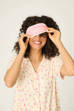 Load image into Gallery viewer, For the Mamas Butter Blooms Cropped 3-Piece PJ Set
