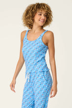 Load image into Gallery viewer, Star Spangled Summer Bay Blue Star Print Cami
