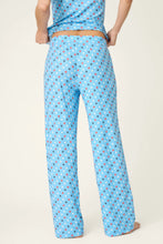 Load image into Gallery viewer, Star Spangled Summer Bay Blue Star Print Pajama Pants
