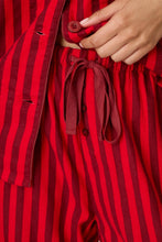 Load image into Gallery viewer, Bow Icon 3-Piece Long Sleeve Flannel PJ Set

