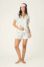 Load image into Gallery viewer, It's Five O'clock Somewhere Cocktail Print 3-Piece PJ Set
