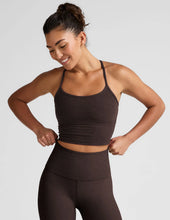 Load image into Gallery viewer, Spacedye Slim Racerback Cropped Tank
