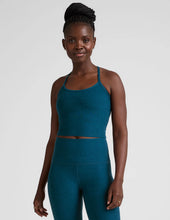 Load image into Gallery viewer, Spacedye Slim Racerback Cropped Tank
