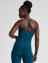 Load image into Gallery viewer, Spacedye Slim Racerback Cropped Tank
