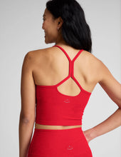 Load image into Gallery viewer, Spacedye Slim Racerback Cropped Tank
