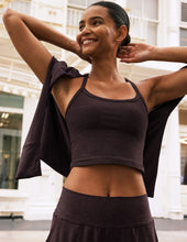 Load image into Gallery viewer, Spacedye Slim Racerback Cropped Tank
