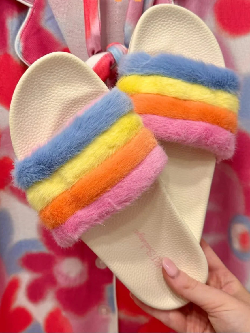 Fuzzy Feet Slide