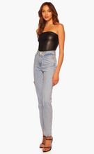 Load image into Gallery viewer, Faux Leather Tube Top
