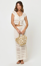 Load image into Gallery viewer, Tula Semisheer Cotton Open Stitch Cover-Up Skirt
